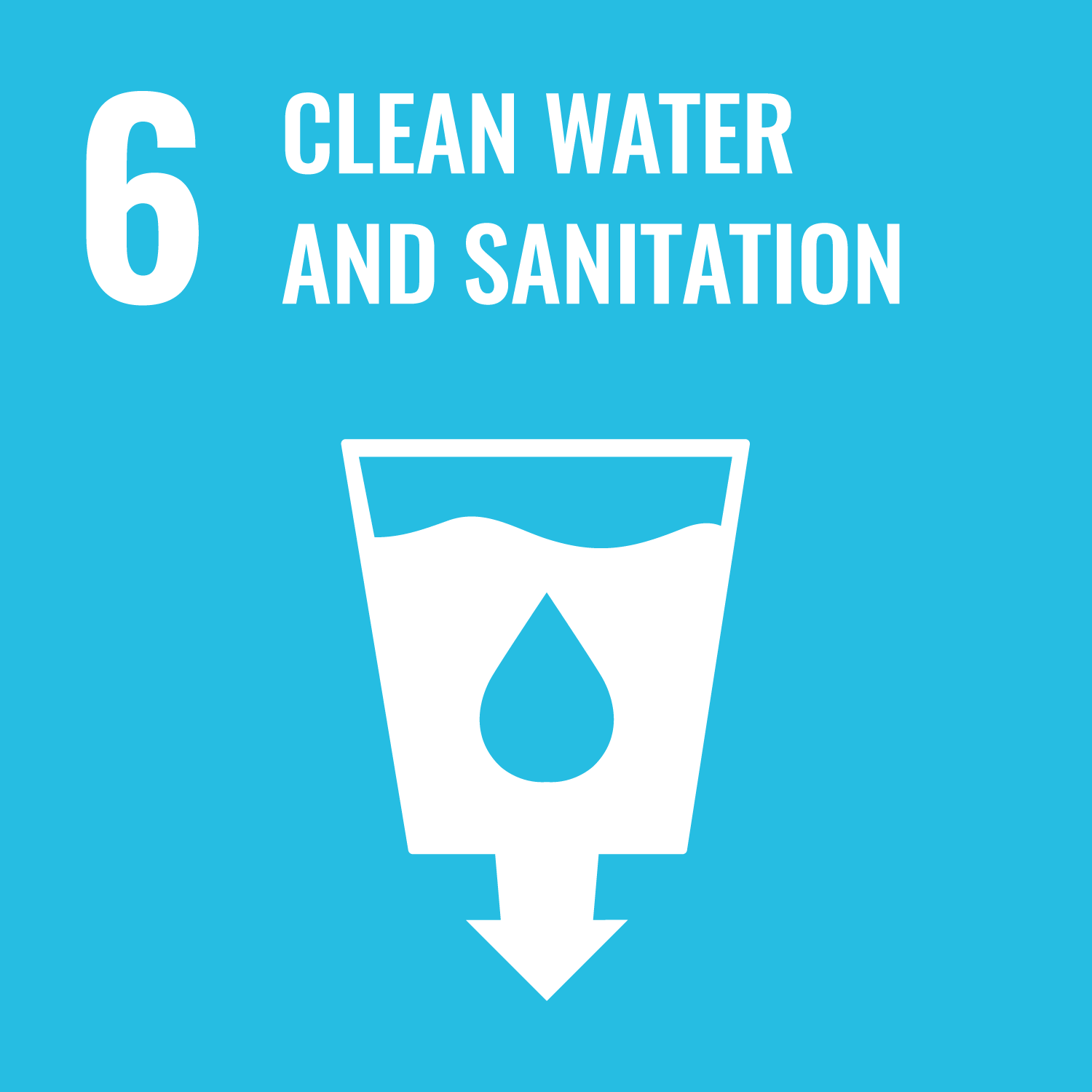 SDGs　安全な水とトイレを世界中に